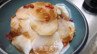 柚香酸辣白萝卜的做法步骤：2