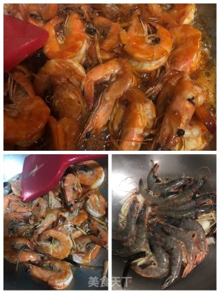 油炒大虾的做法步骤：5
