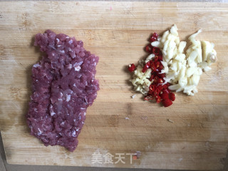 肉末炒雪里蕻的做法步骤：6