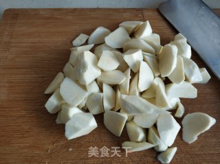麻辣茭白的做法步骤：3