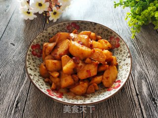麻辣茭白的做法步骤：10