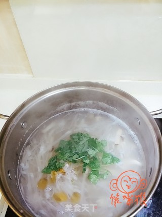 海米萝卜丝汤的做法步骤：7