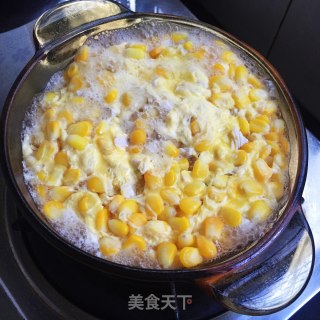 鸡蓉玉米汤的做法步骤：8