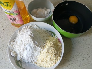 自制粗粮饼干的做法步骤：1