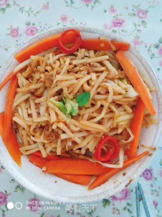 三丝烩肉的做法步骤：5
