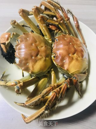 清蒸大闸蟹的做法步骤：5