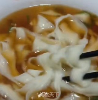 麻酱热汤面的做法步骤：6