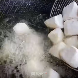 拔丝苹果的做法步骤：3
