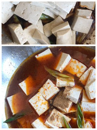 蒜蓉辣酱版豆腐的做法步骤：3
