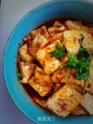 蒜蓉辣酱版豆腐的做法步骤：5