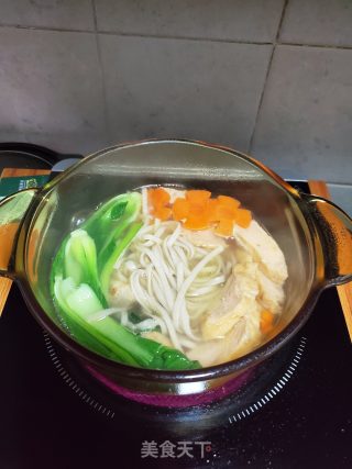 鱼豆腐荞麦面的做法步骤：9