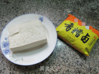 香糟老豆腐的做法步骤：1