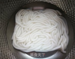 小白菜炒土豆粉的做法步骤：4