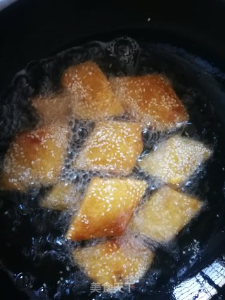 炸柿子糕的做法步骤：11