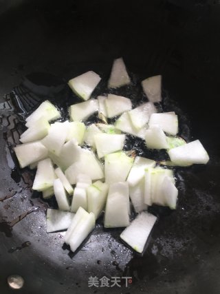 虾丸冬瓜汤的做法步骤：4