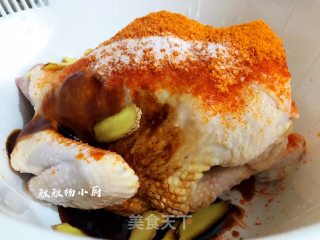 新奥尔良烤鸡的做法步骤：2