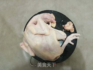 电饭煲焗鸡的做法步骤：1