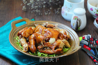 电饭煲焗鸡的做法步骤：10