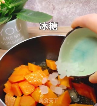 木瓜牛奶炖雪燕的做法步骤：6