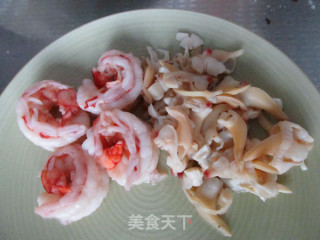 海鲜羊肉烩面的做法步骤：7