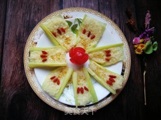 桂花枸杞玉米粑粑的做法步骤：12