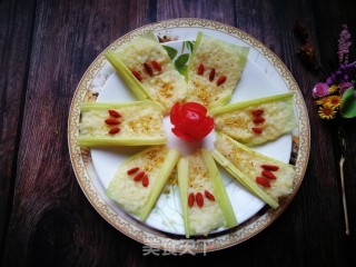桂花枸杞玉米粑粑的做法步骤：13
