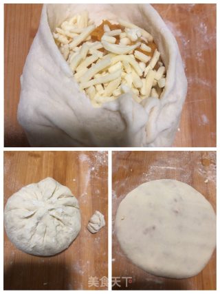 芝士红薯饼的做法步骤：4