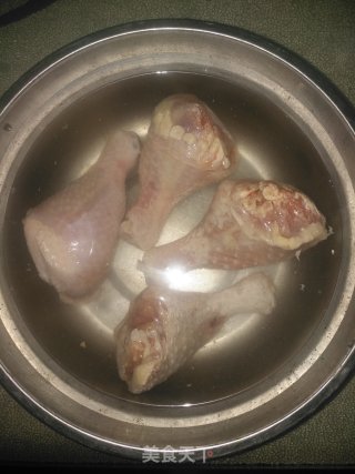 秘汁烤鸡腿的做法步骤：1