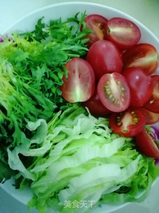 蔬菜沙拉的做法步骤：2