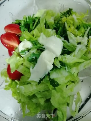 蔬菜沙拉的做法步骤：3