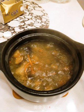 菌菇排骨汤的做法步骤：4