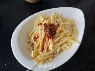 凉拌卜留克丝的做法步骤：7