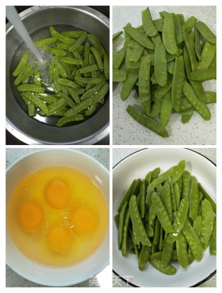 金针菇炒荷兰豆的做法步骤：4