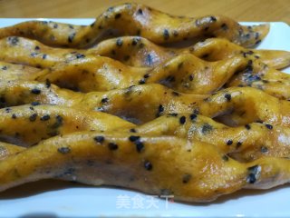 芝麻红薯条的做法步骤：12