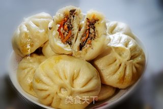 香姑肉馅包子的做法步骤：9