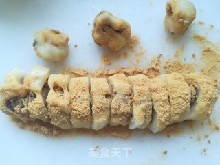 栗蓉玫瑰糯米糍的做法步骤：12