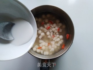 生梨桂花小圆子的做法步骤：7