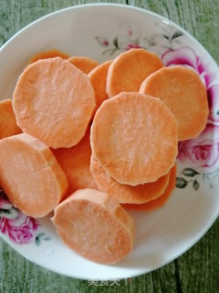 红薯燕麦饼干的做法步骤：1