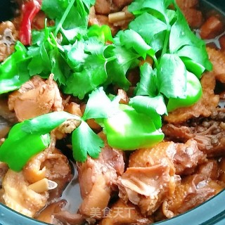 鸡公煲的做法步骤：10