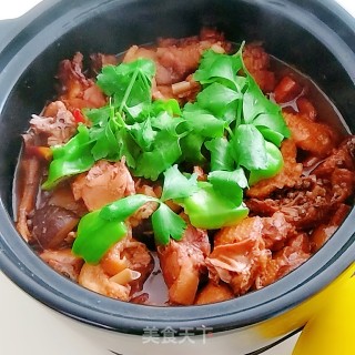 鸡公煲的做法步骤：11