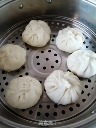 紫薯包，红豆包，豆浆的做法步骤：19
