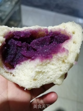 紫薯包，红豆包，豆浆的做法步骤：27