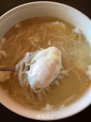 荷包蛋麻油面的做法步骤：11