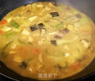 蔬菜咖喱的做法步骤：1
