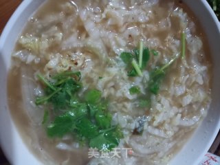 “热汤面”白菜芯煮面条的做法步骤：4