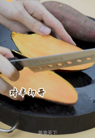 芝士焗红薯的做法步骤：3