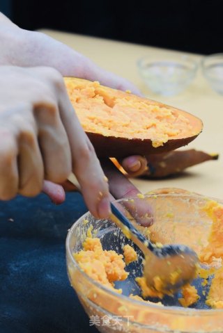 芝士焗红薯的做法步骤：7