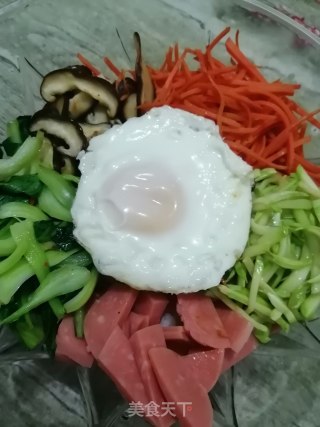 韩式拌饭的做法步骤：9