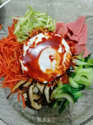 韩式拌饭的做法步骤：10