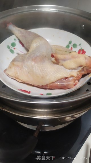 姜蓉鸡的做法步骤：2